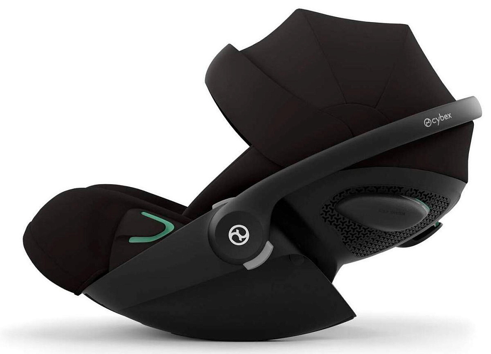 Коляска Cybex Balios S Lux TPE 2025 Cloud G i-Size Magic Black 3 в 1 Almond Beige с дождевиками