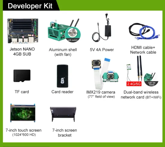 Комплект разработки для искусственного интеллекта JETSON NANO B01 4 Гб