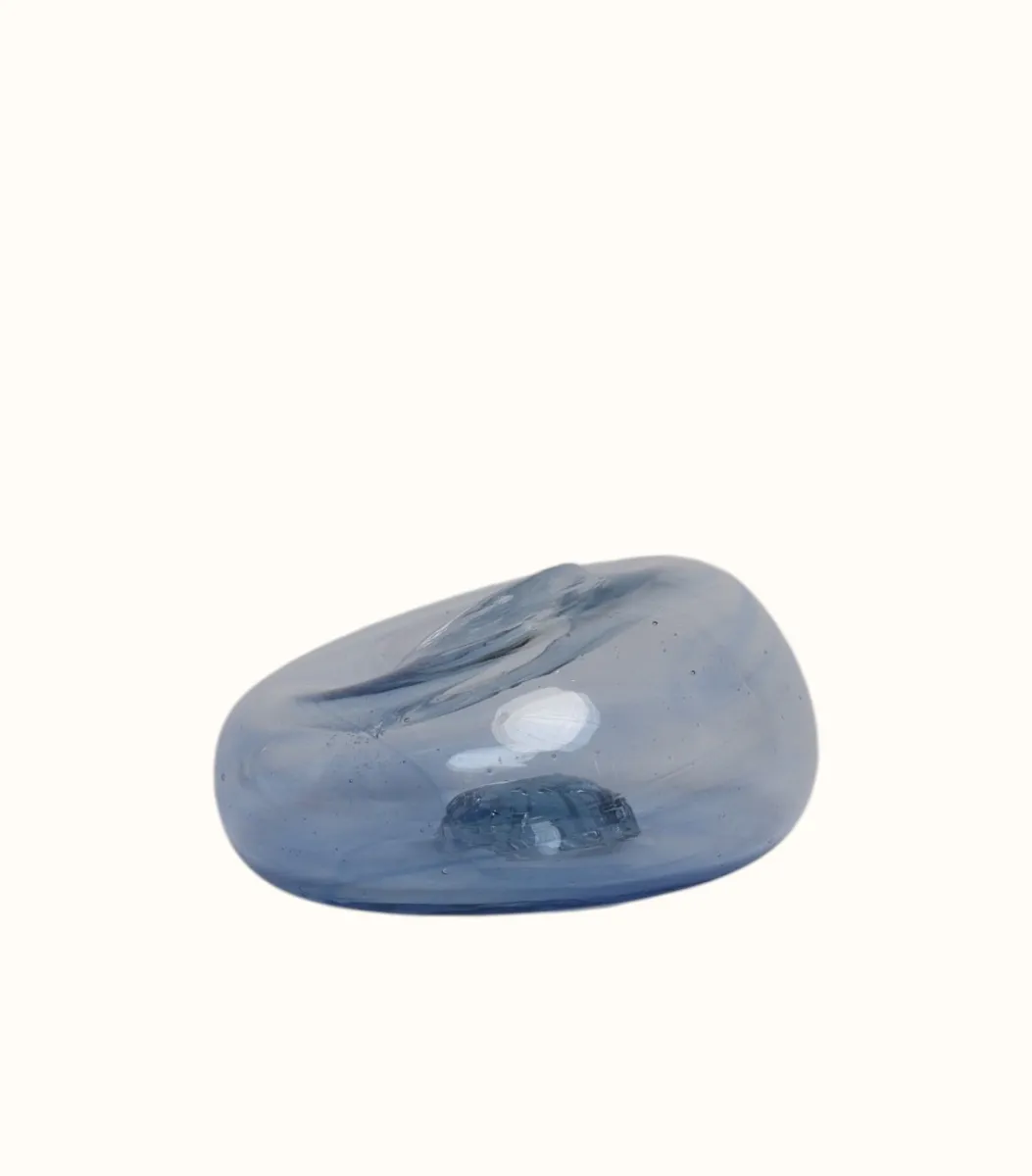 Ваза - DROP морская волна, M | Repin glass