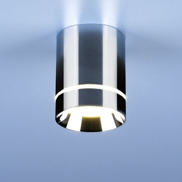 Накладной точечный светильник DLR021 9W 4200K хром Elektrostandard