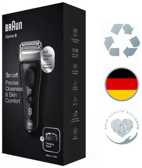 Электробритва Braun 8410S Series 8, черный