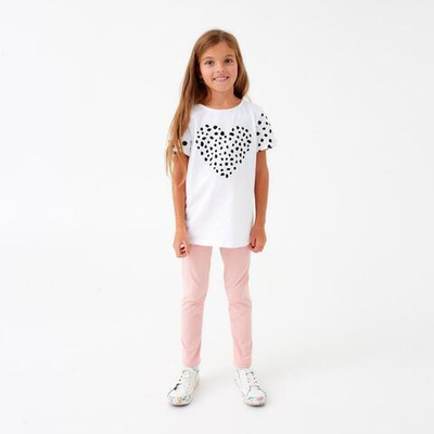 Легинсы для девочек "Amore" р.86-92 5425453 (KAFTAN)