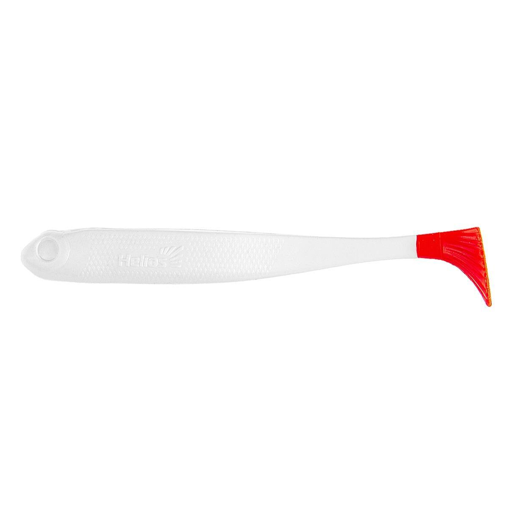 Виброхвост Jumbo 4,95"/12.5 см White RT 5шт. (HS-7/1-003) Helios