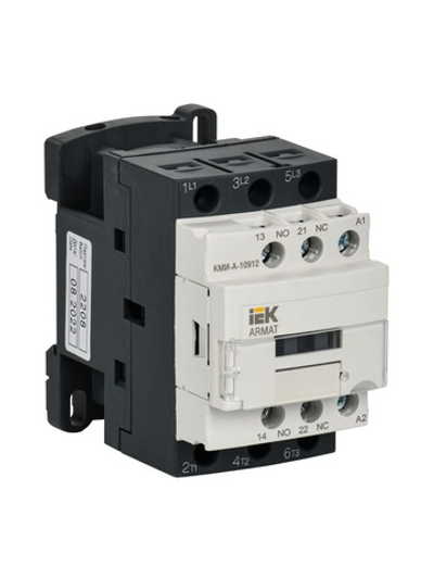 Контактор КМИ-А-10912 LC1D 9А кат. 24В AC 1НО+1НЗ AC-3 IEK AR-ACC-11-009-024-11