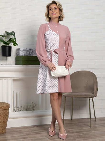 Платье Миледи (пудра) П15202-13М LT Collection