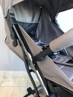 Kоляска детская прогулочная Farfello Comfy Go Comfort (Greige Black Chrome)