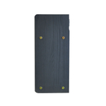 Полка настенная, 60x20x45, Ральф, для ванной, для книг, деревянная, серый, Dipriz