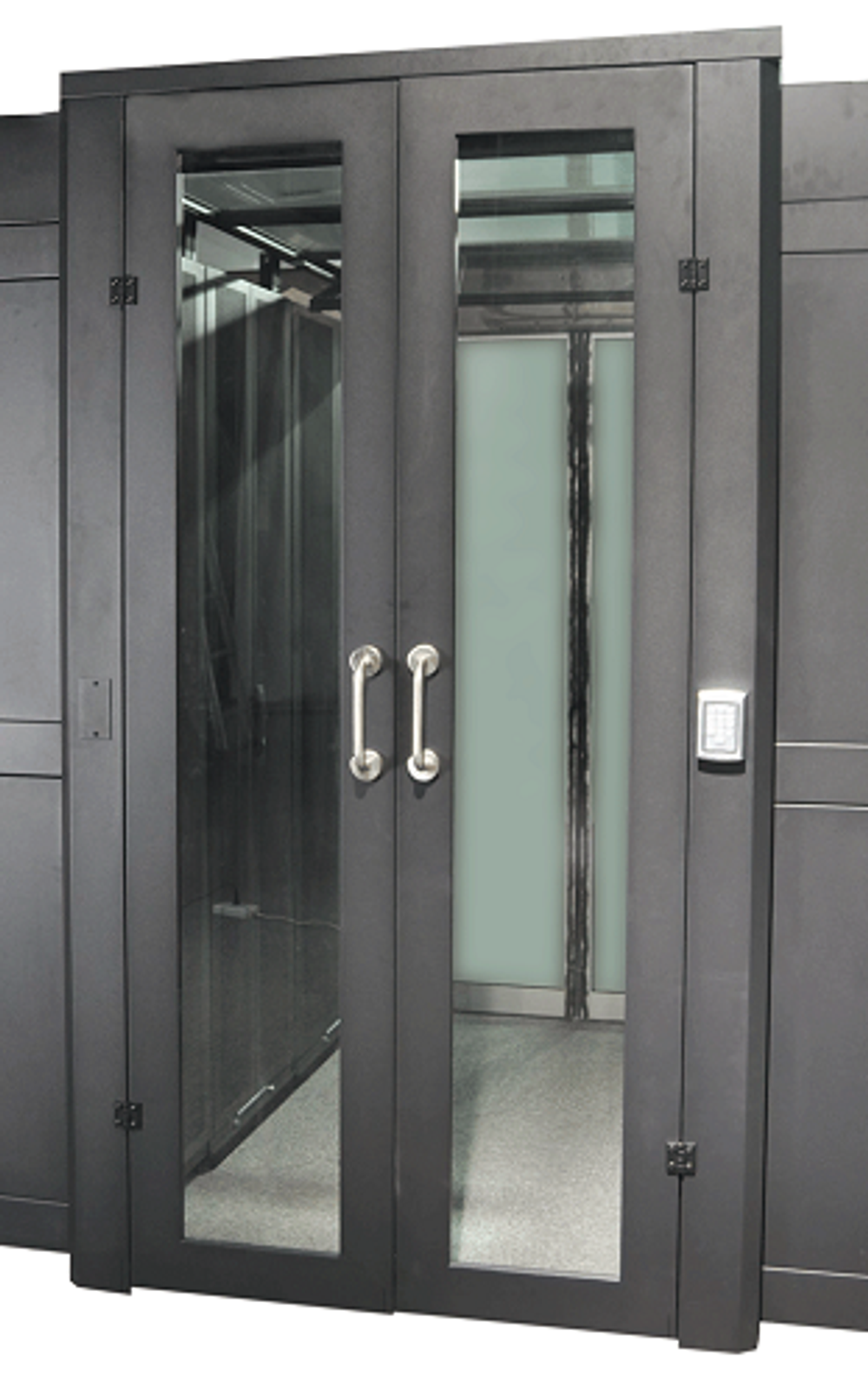 Комплект дверей Lanmaster LAN-DC-HDRM-48Ux12