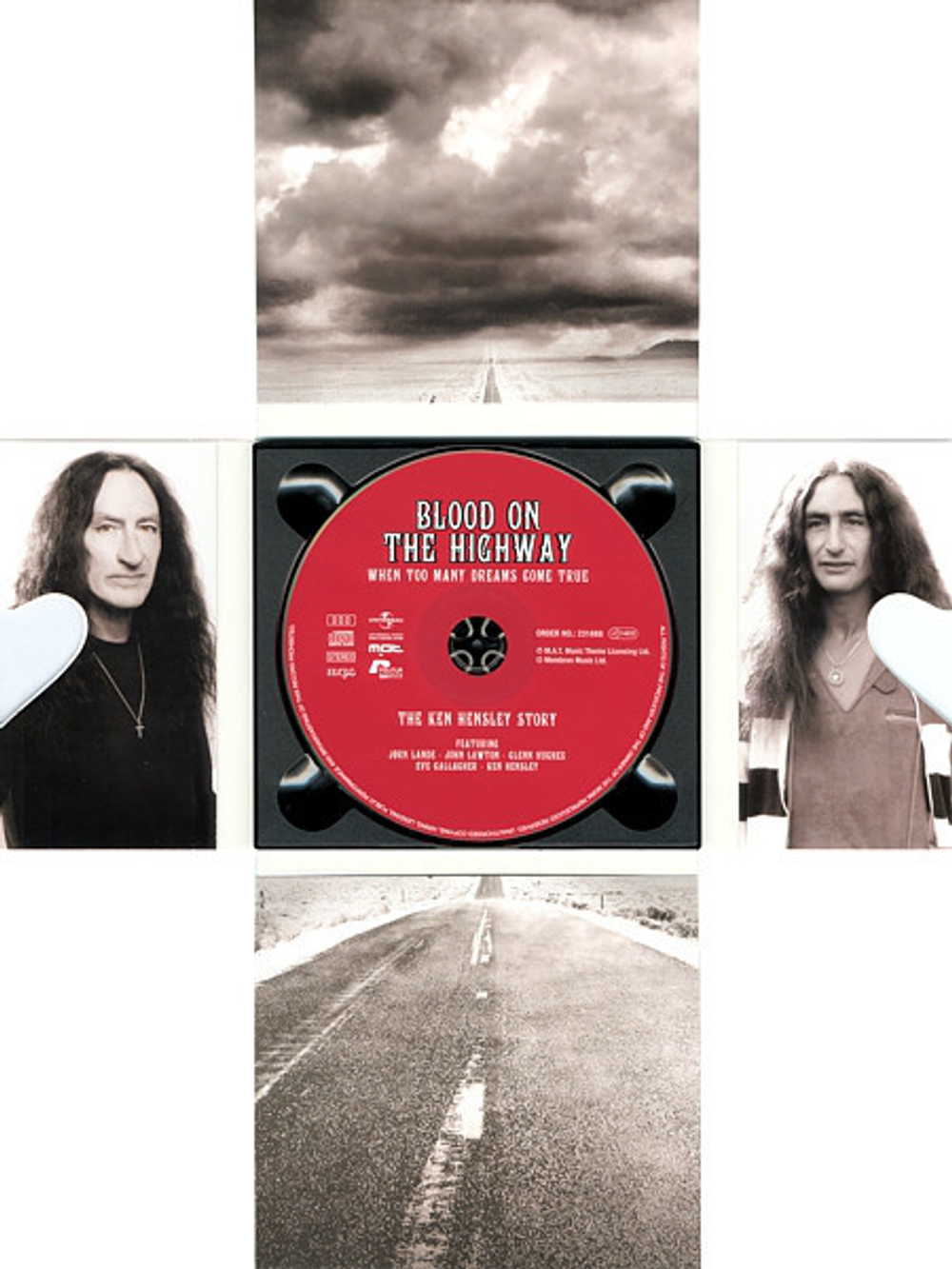 Ken Hensley / Blood On The Highway (The Ken Hensley Story - When Too Many Dreams Come True)(CD)
