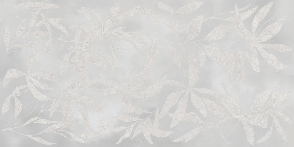Vitra ArtWall Цветы Серый Матовый 60x120