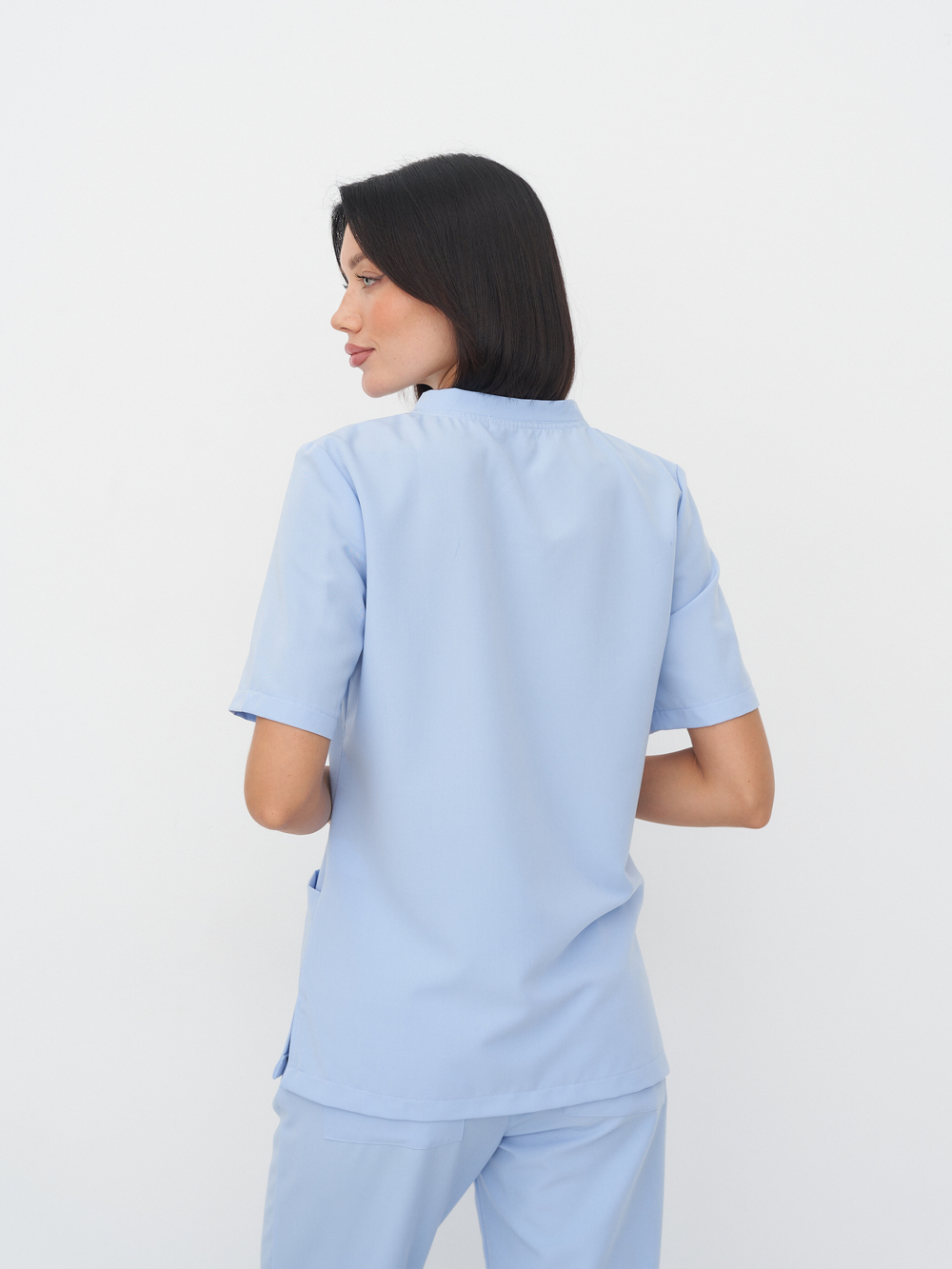 Блуза женская м640 liberty комфорт голубой034