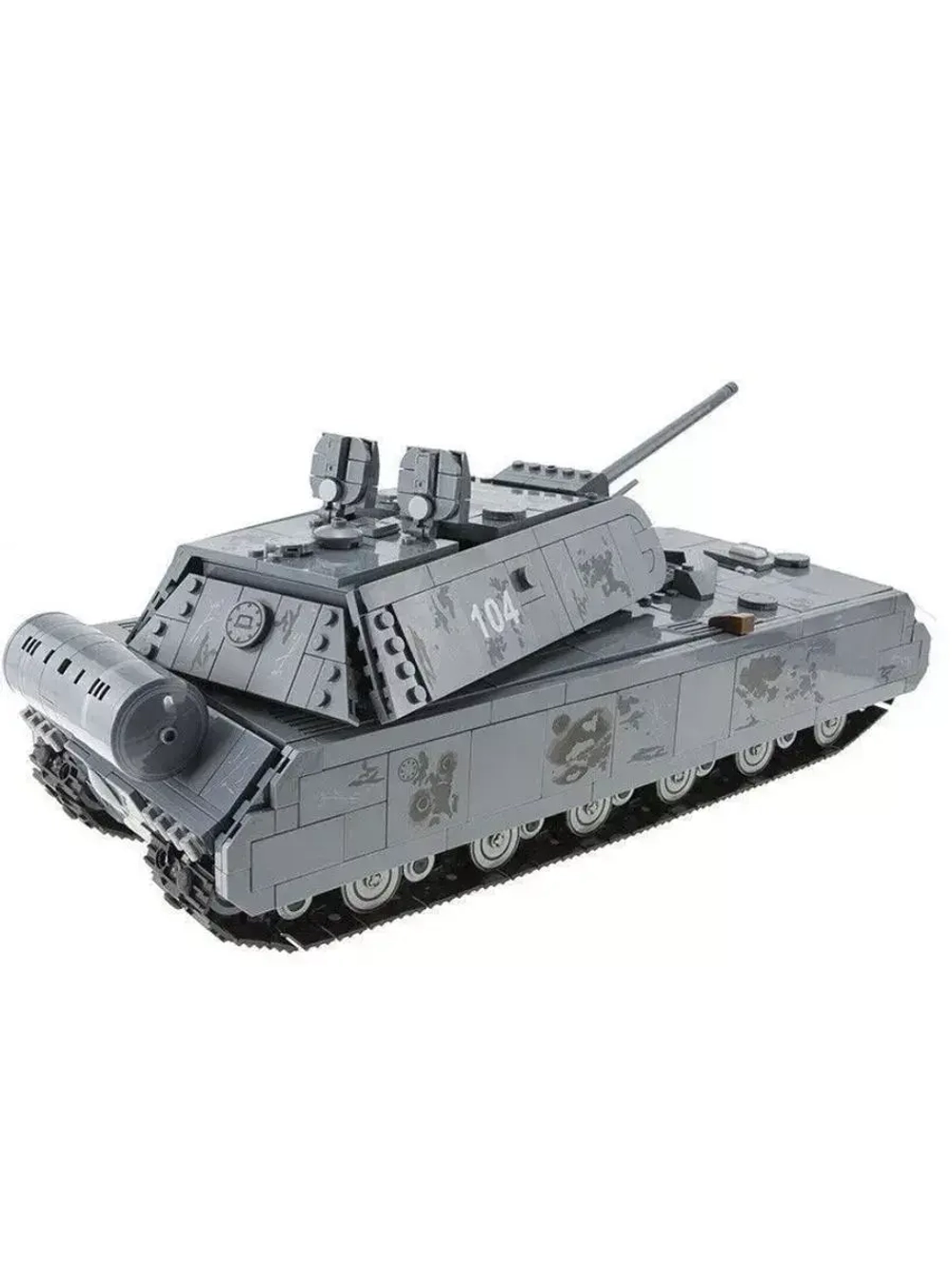 Конструктор Сверхтяжелый танк Маус 2127 деталей