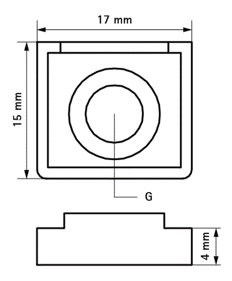Гайка монтажная Walraven BIS starQuick М8 для хомутов серая (арт. 0854308)