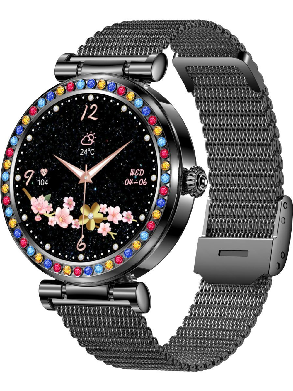 Смарт часы PARASMART Selena CF30, черный