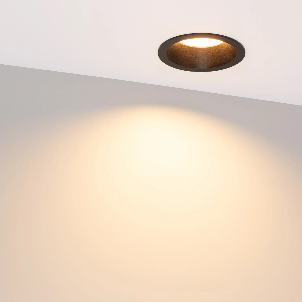 Светильник MS-DROP-BUILT-R105-14W Warm3000 (BK, 85 deg, 230V) (Arlight, IP54 Металл, 5 лет) 041495
