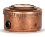 Розетка информационная RJ45+TV (CAT.5E), белая, Старая Медь VINTAGE-BRASS 40401-3