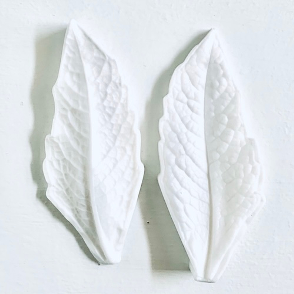 Молд - вайнер силиконовый для лепки листа Георгина