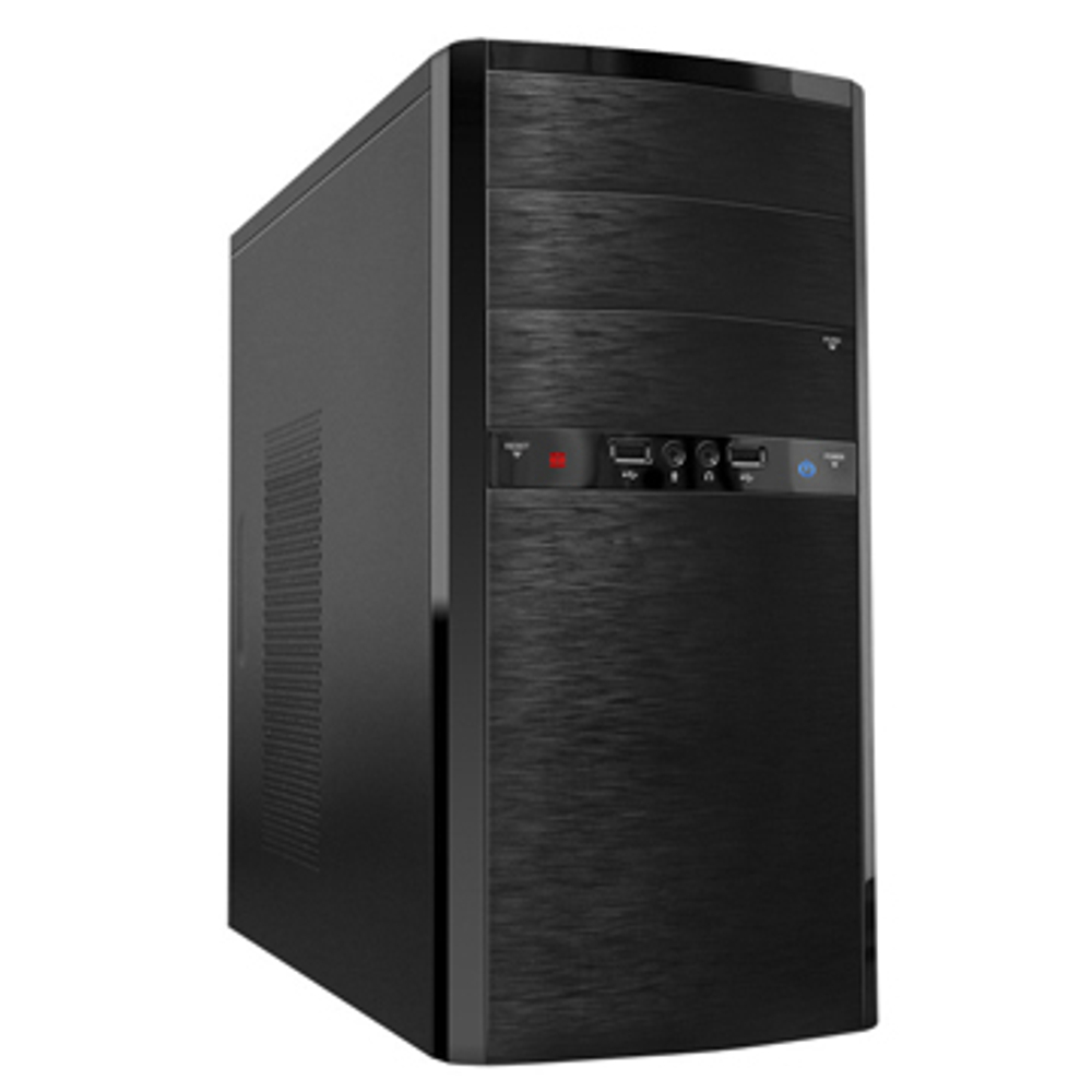 Корпус mATX Powerman ES722BK USB2.0 400W