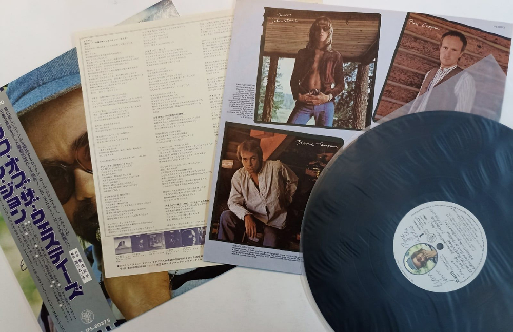 Винтажная виниловая пластинка Elton John Rock Of The Westies (Japan 1975)