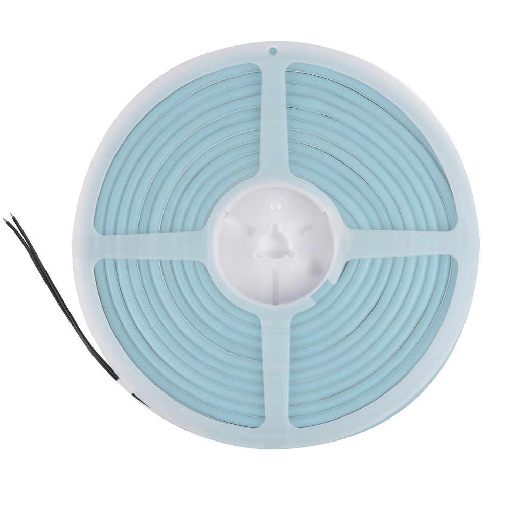 ULS-N01-2835-120LED-m-6mm-IP67-DC12V-9W-m-5M-LIGHTBLUE Гибкая светодиодная лента NEON. Катушка 5м. в блистере. Голубой свет. ТМ Uniel