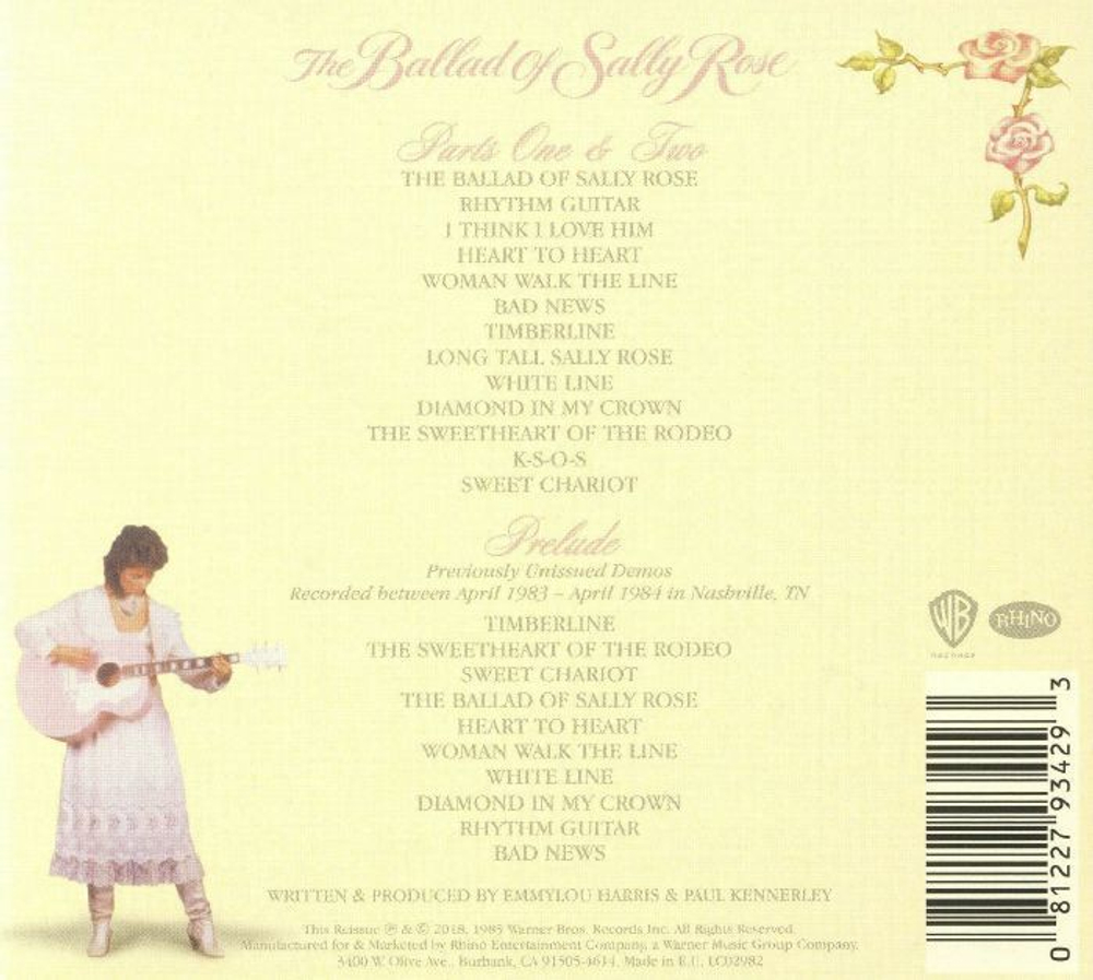 Emmylou Harris / The Ballad Of Sally Rose (Expanded Edition)(2CD)