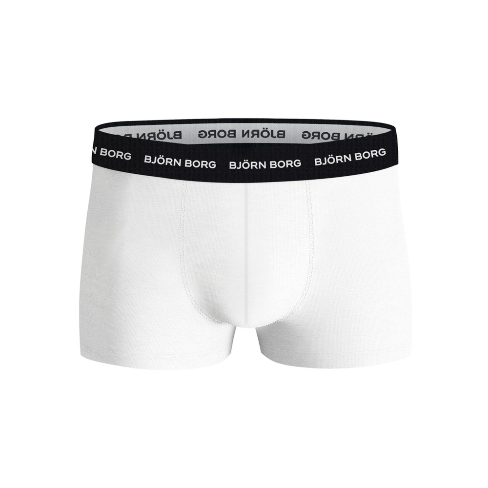 Björn Borg Cotton Stretch Trunk Boxer Shorts 3 Pack Men - White
