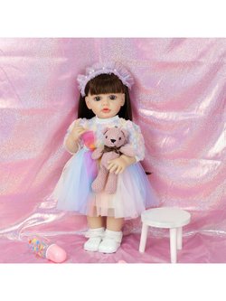 Кукла Реборн виниловая LifeReborn 55см (LR-031)