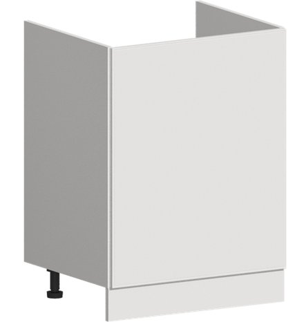 Кухня Модуль ШНМ 600М Графит / Белый Софт