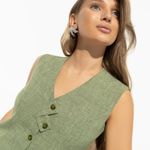 Жилет Стильная львица (green) Charutti (Акция)