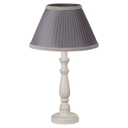 Лампа настольная Канталь выбеленный дуб с серой патиной К01БС