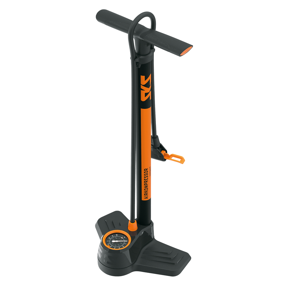 Насос напольный AIRKOMPRESSOR COMPACT 10.0 черный