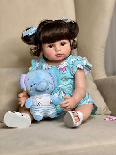 Кукла Реборн виниловая 48см в пакете (FA-069)