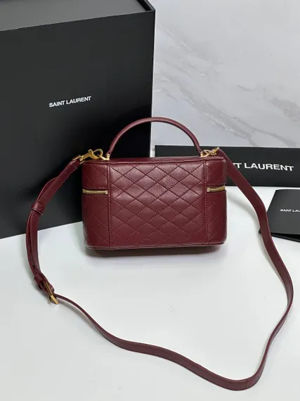 Косметичка Saint Laurent GABY из овечьей кожи