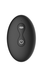 Анальная виброцепочка Secwell SW2046 с ротацией и ДУ, 17,7 см