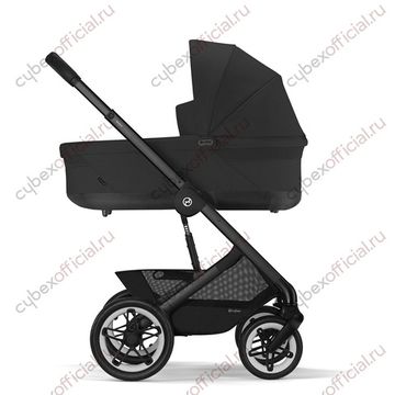 Детская коляска Cybex Talos S Lux 3 в 1 BLK Moon Black
