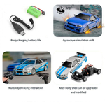 Радиоуправляемая машина для дрифта LD RC масштаб 1:18 2WD 2.4G R34 Skyline GT-R 1899 Gray