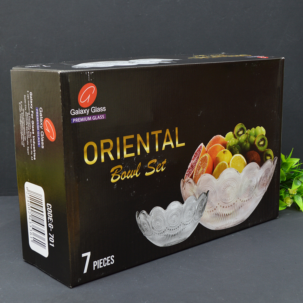 Набор салатников 7шт (1*1400мл, 6*275мл) "Oriental"