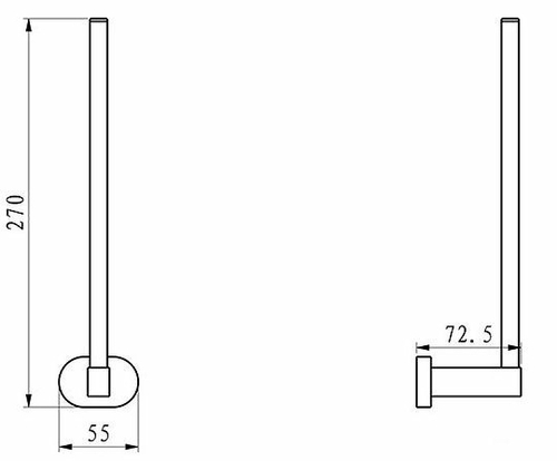 Держатель запасного рулона Ravak Chrome CR 420.00 X07P318 Хром