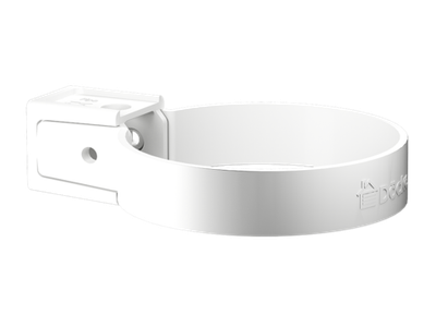 Хомут универсальный для водосточной трубы Premium, пломбир