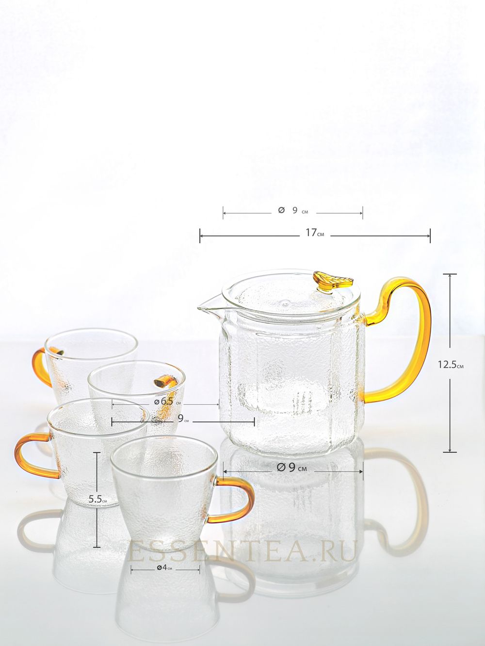 набор посуды размеры