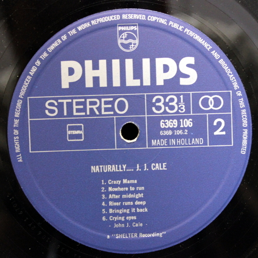 J.J. Cale / Naturally (LP)