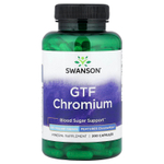 Swanson, GTF хром, 100 мкг, 200 капсул