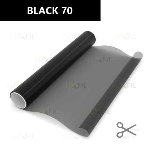 Пленка тонировочная BLACK 70 LUXFIL, (на отрез)