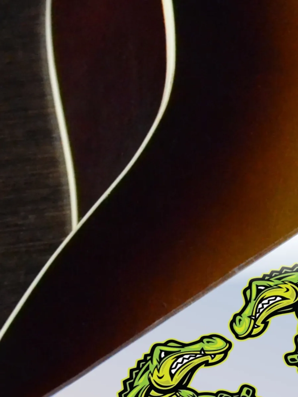 Стикеры - Злой крокодил