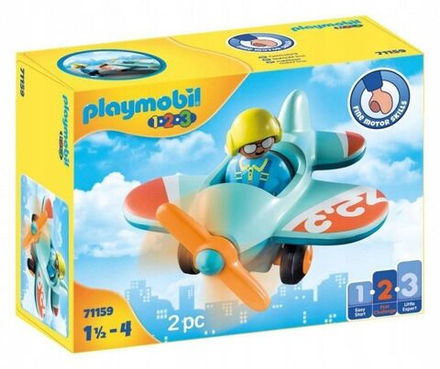 Конструктор Playmobil 1.2.3 Самолет 71159