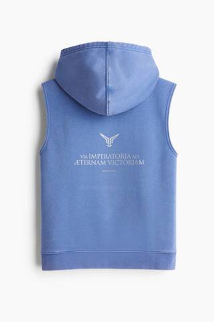 H&M Move x Zlatan Спортивная толстовка без рукавов с капюшоном, синий