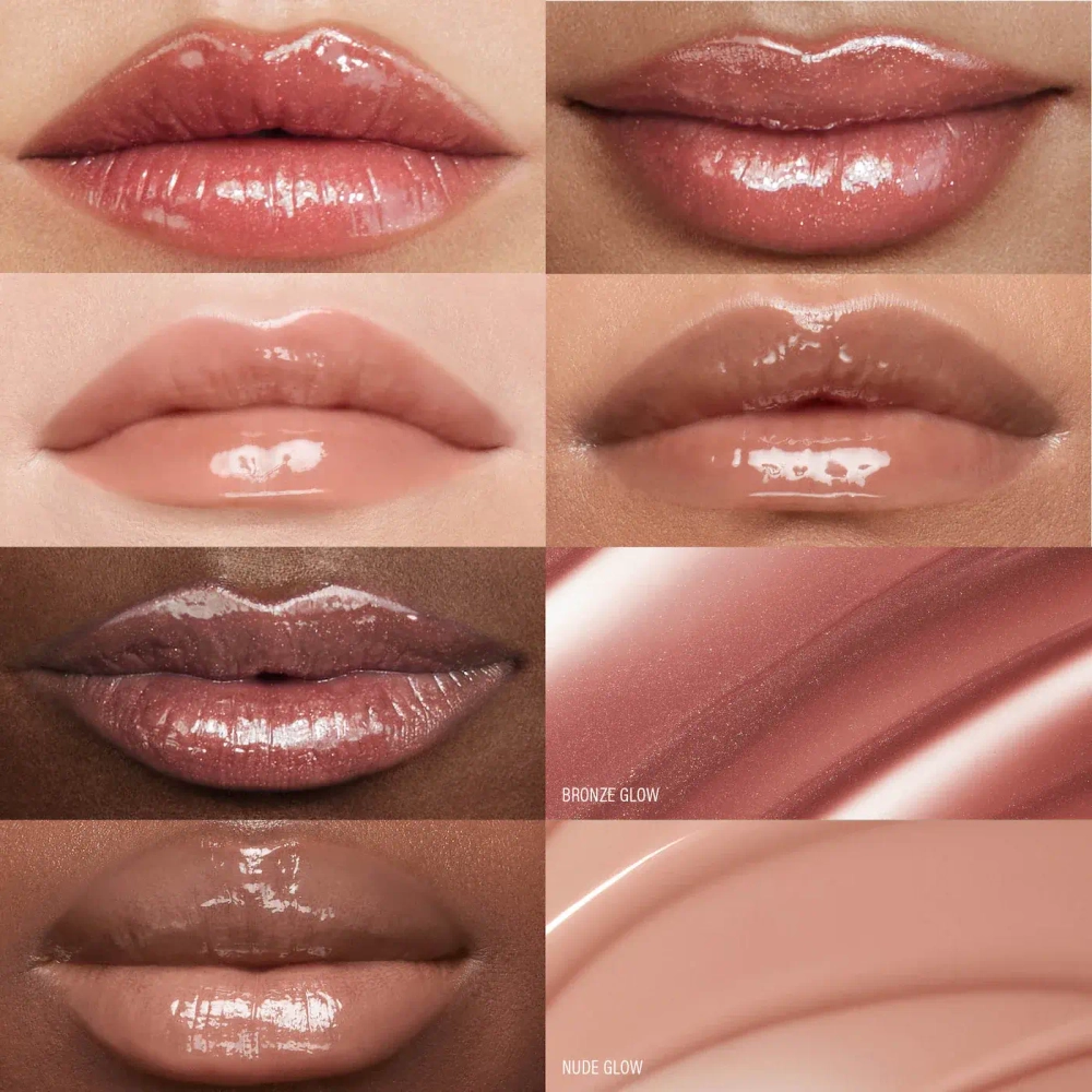 Makeup By Mario Mini MoistureGlow™ On The Go Plumping Lip Serum Duo: Nude Glow + Bronze Glow