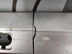 Рейлинг правый Toyota Highlander 3 (U50) 13-19 Б/У Оригинал 634600E120