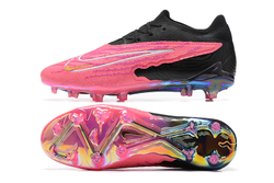 Бутсы Nike Phantom GX Elite FG (Черный+розовый)