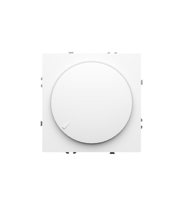 Терморегулятор электронный Voltum S70 с индикацией и датчиком, для теплого пола, (белый глянцевый) VLS070101